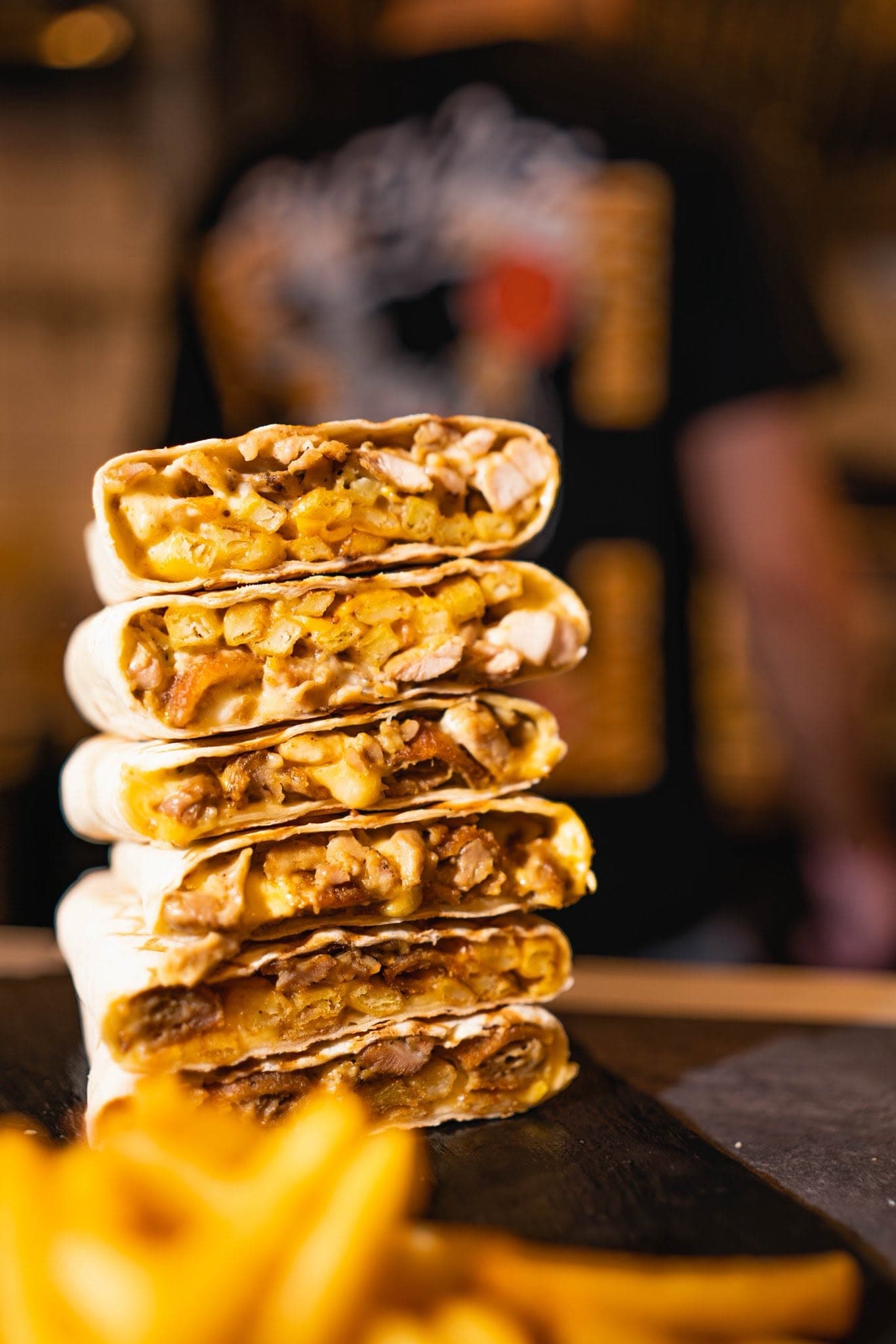 Frissen grillezett francia tacos a Mezonban